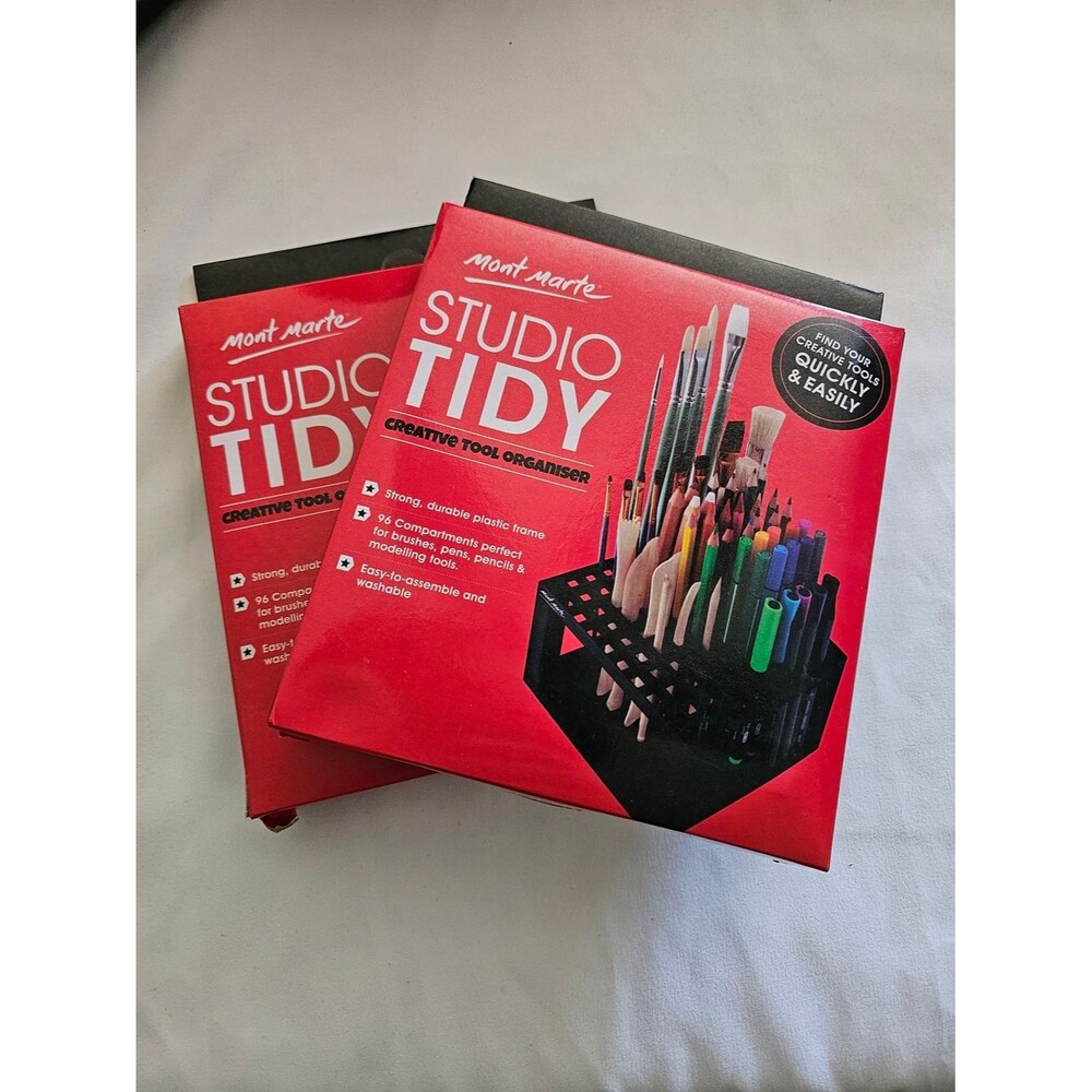 Two Studio Tidy Creative Tool Organizers - Black